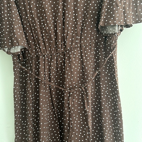 ASOS nobody’s child polka dot Dee Dee Midi Dress - Picture 8 of 8